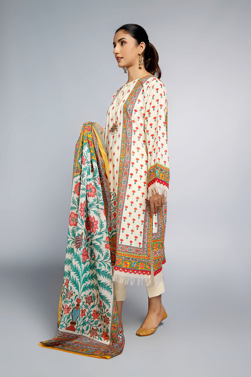 Printed Mid Silk Dupatta