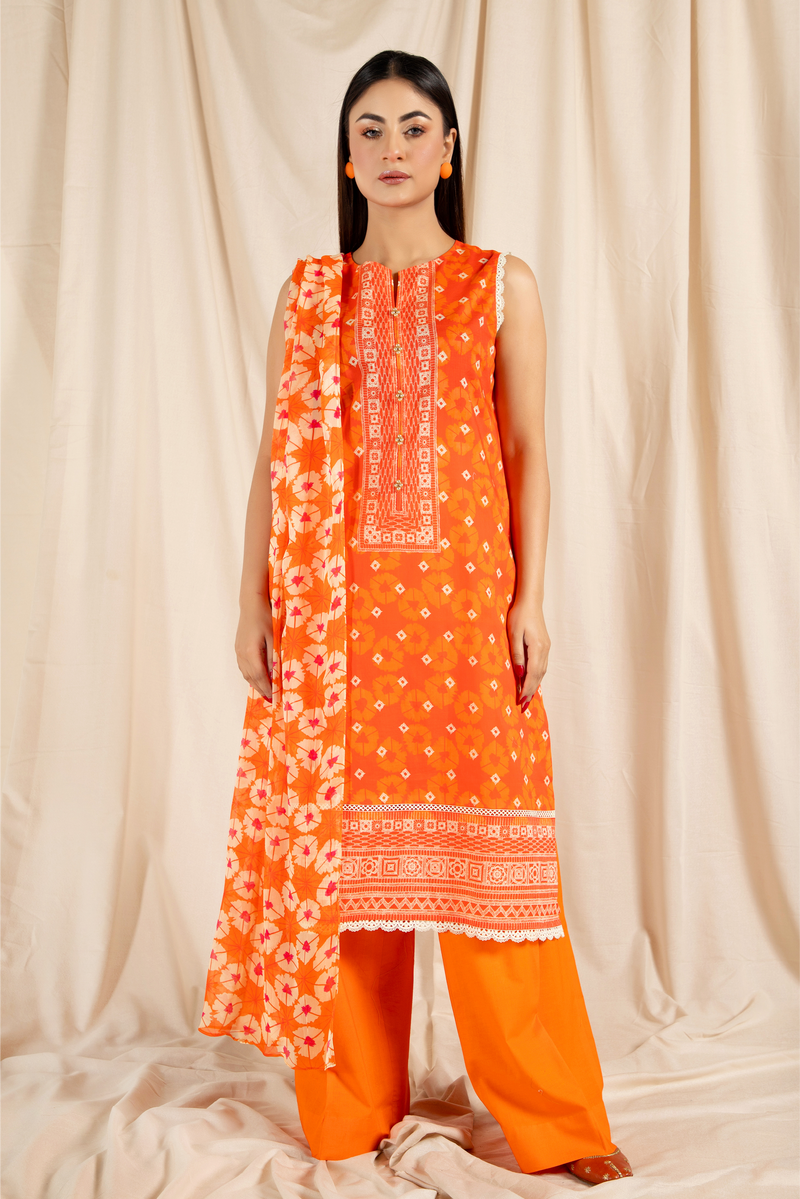 PRINTED LAWN 3 PCS (UNSTITCHED)