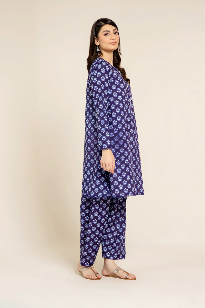 PRINTED POLY LAWN 1 PCS (UNSTITCHED)