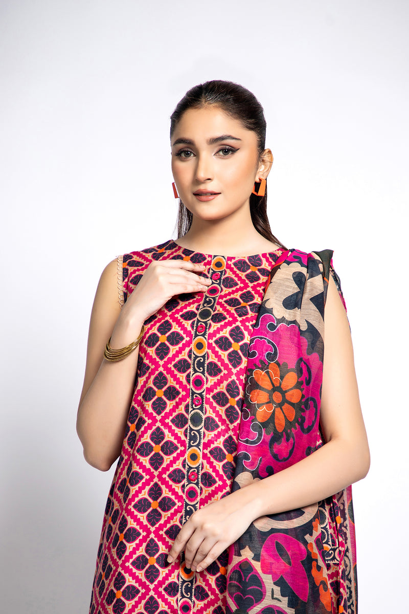 PRINTED LAWN 2 PCS (UNSTITCHED)