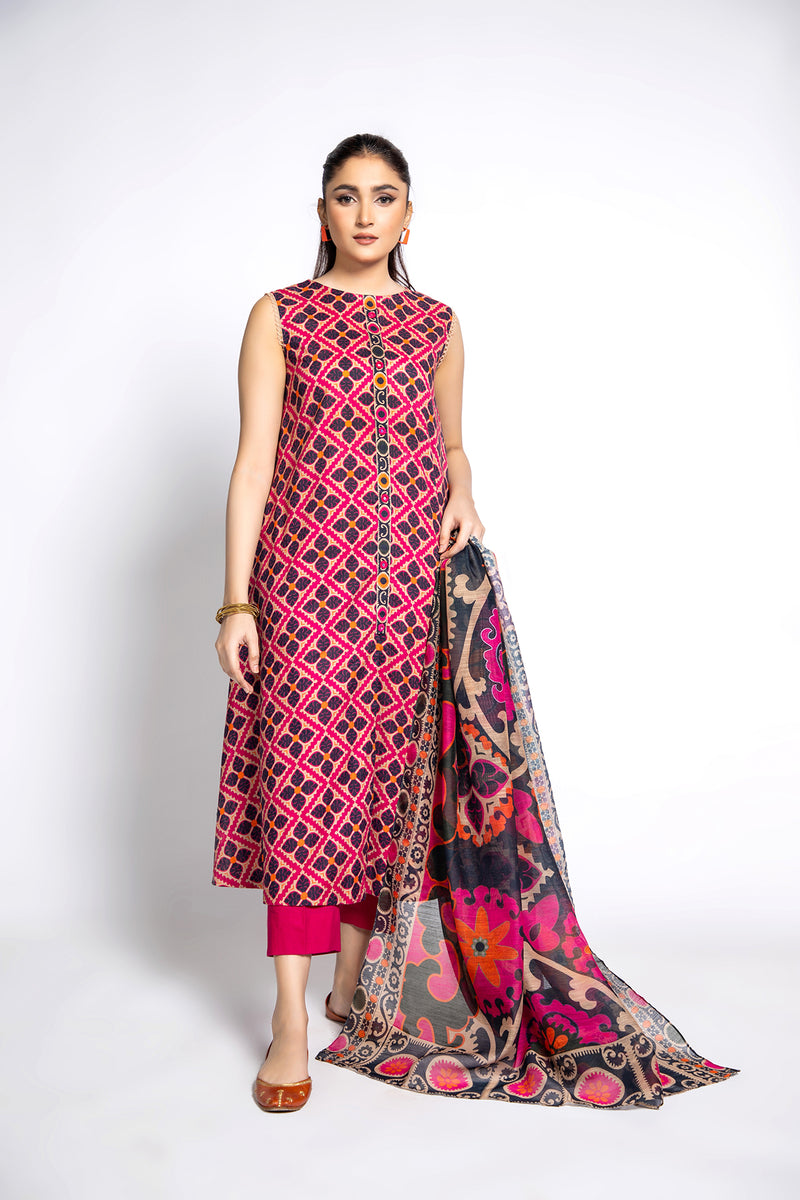 PRINTED LAWN 2 PCS (UNSTITCHED)