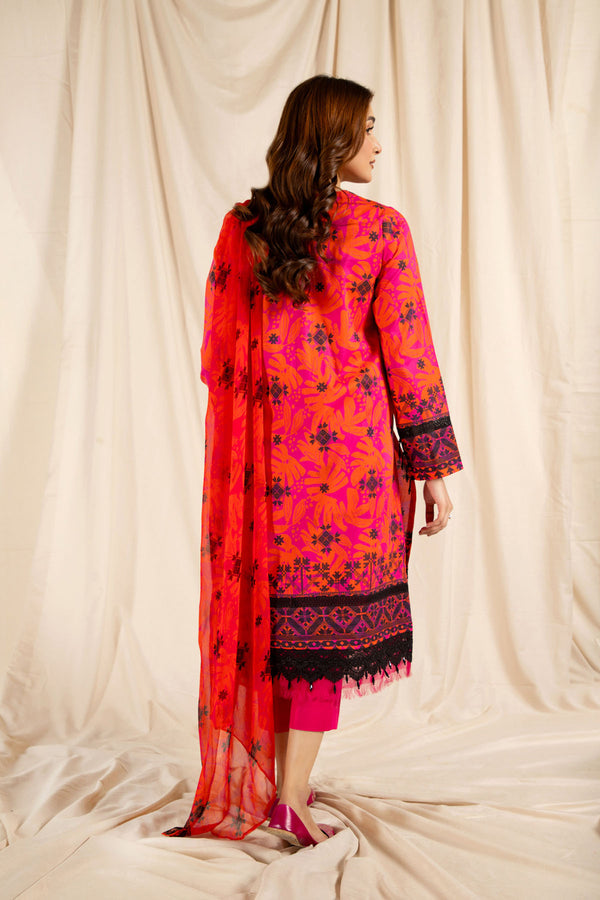 PRINTED LAWN 3 PCS (UNSTITCHED)