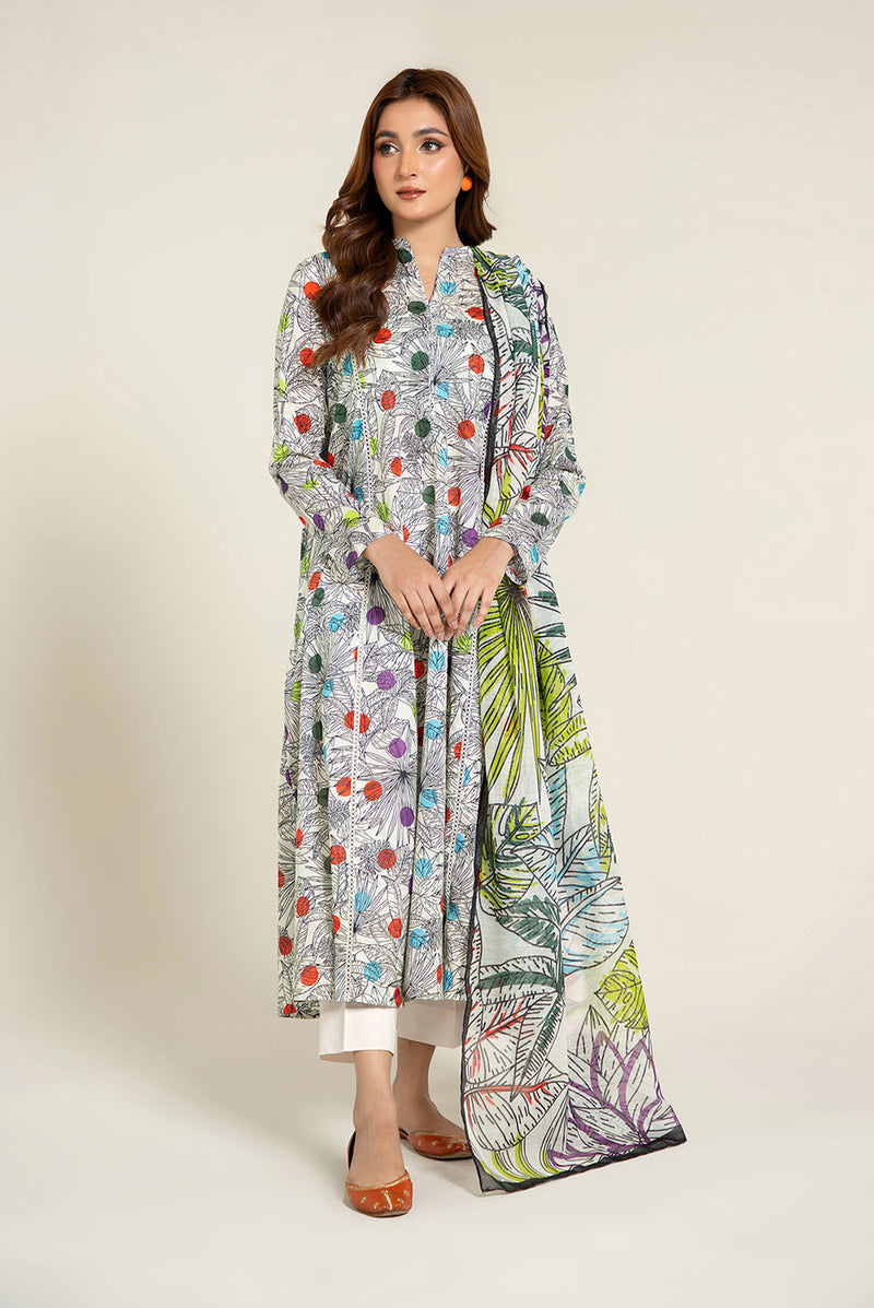 PRINTED LAWN 3 PCS (UNSTITCHED)
