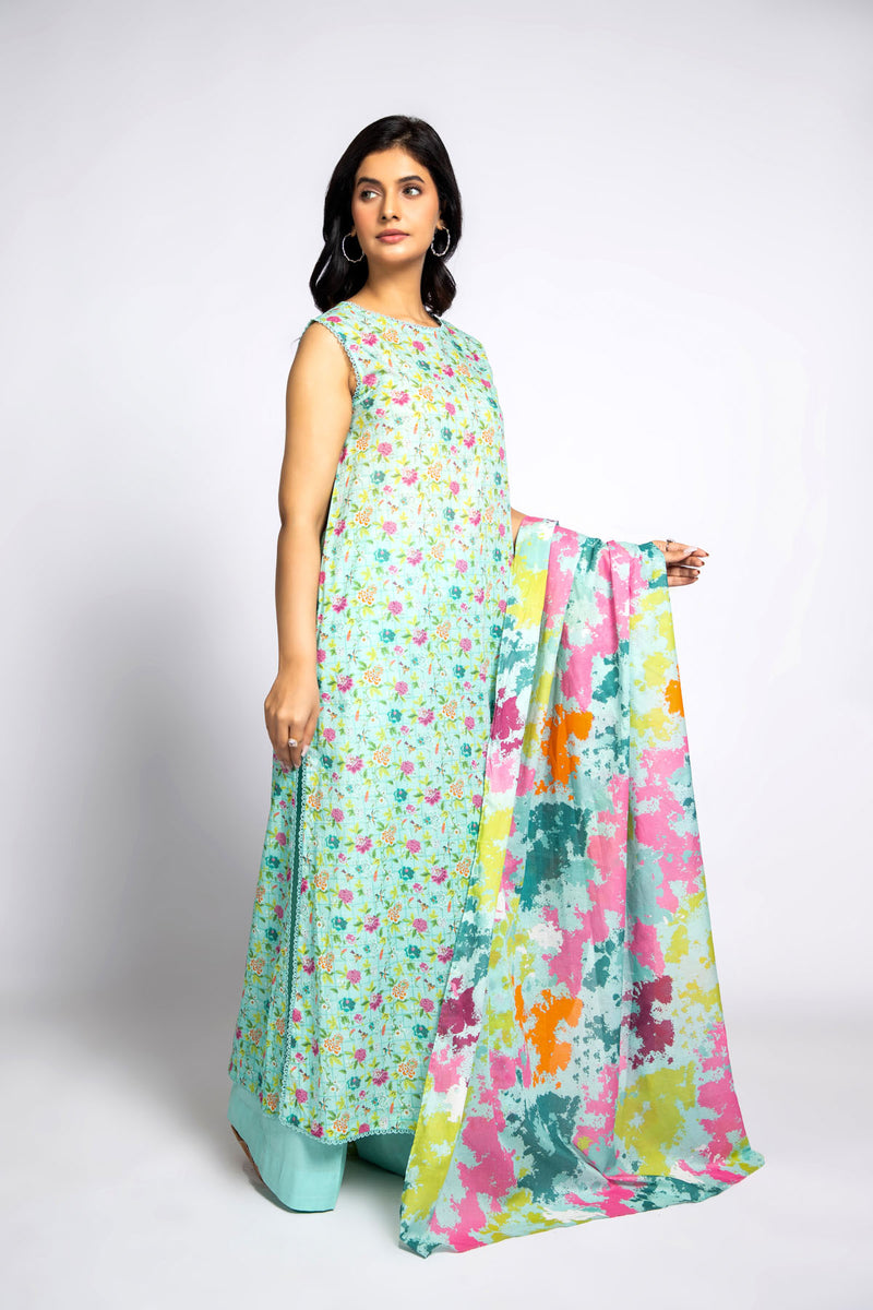 PRINTED LAWN 3 PCS (UNSTITCHED)