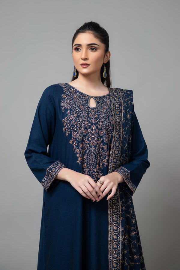 PRET EMBROIDERED KARANDI LAWN 2 PCS