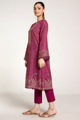PRINTED SLUB KHADDAR 3 PCS (UNSTITCHED)