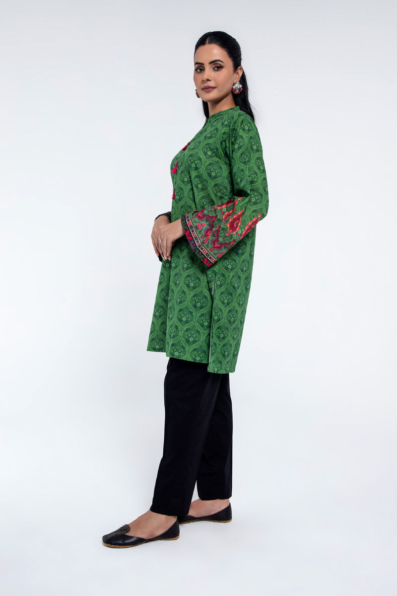 PRET PRINTED SLUB KHADDAR 1 PCS