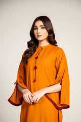 PRET SOLID  KARANDI LAWN  2 PCS