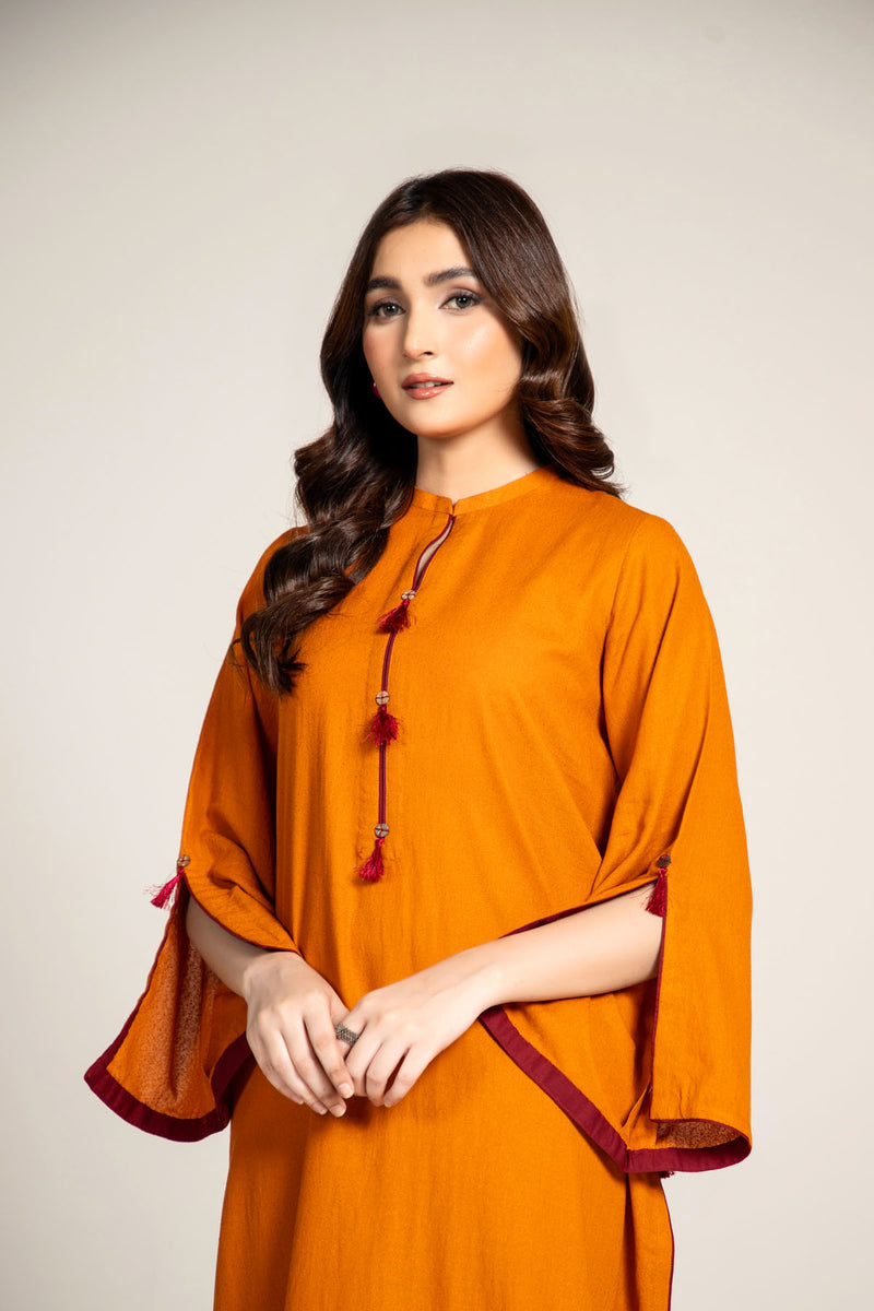 PRET SOLID  KARANDI LAWN  2 PCS