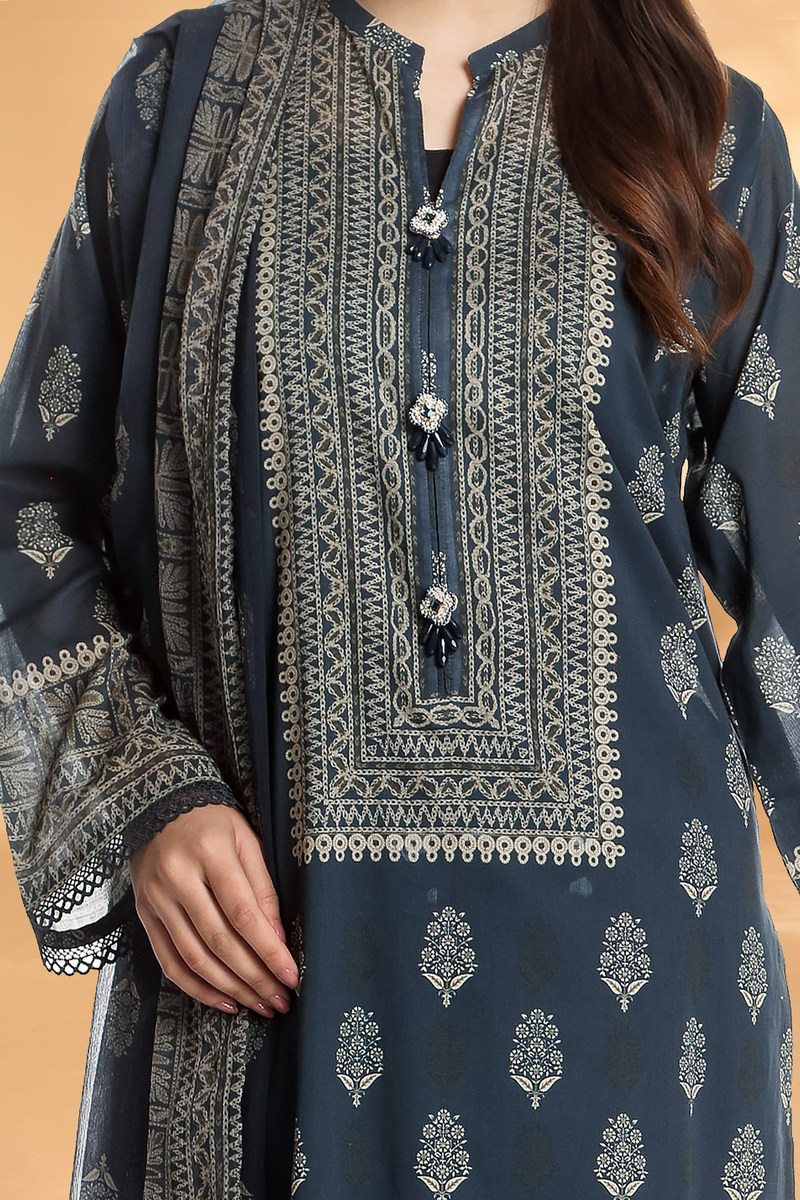 PRINTED LAWN 3PCS (UNSTITCHED)