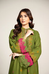 EMBROIDERED KARANDI LAWN 2 PCS (UNSTITCHED)