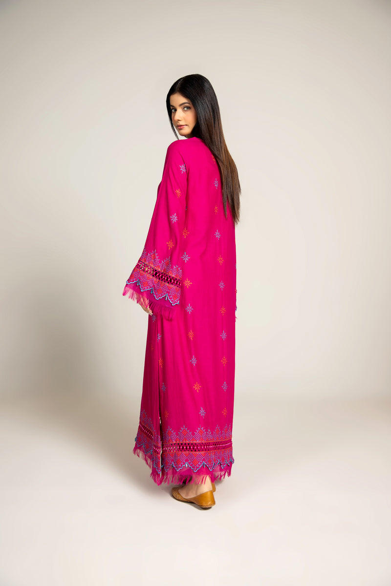 EMBROIDERED KARANDI LAWN 2 PCS (UNSTITCHED)