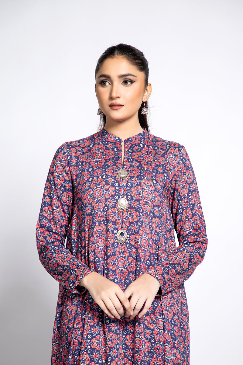 PRINTED LINEN 2 PCS (UNSTITCHED)
