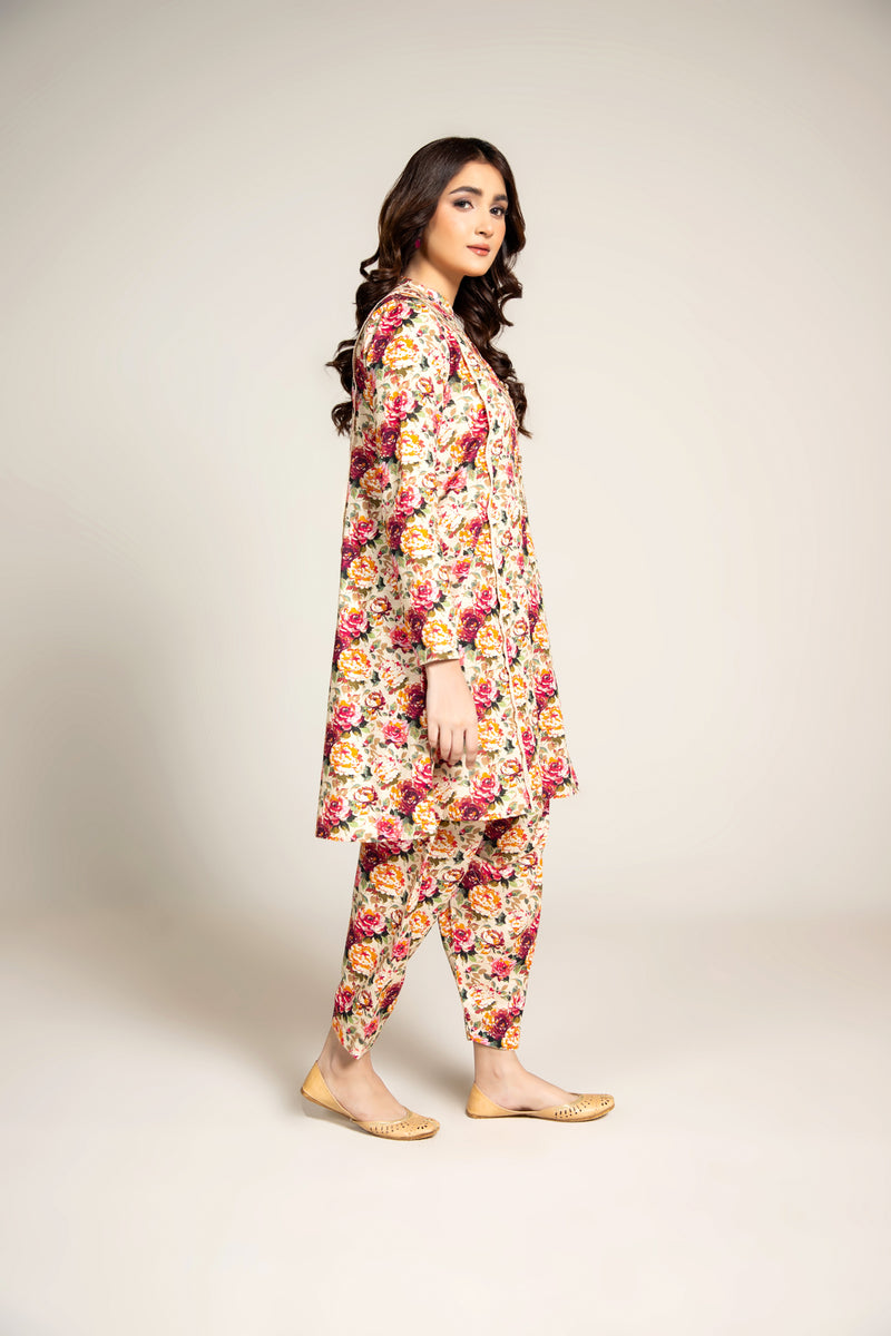 PRINTED SLUB KHADDAR 1 PCS (UNSTITCHED)