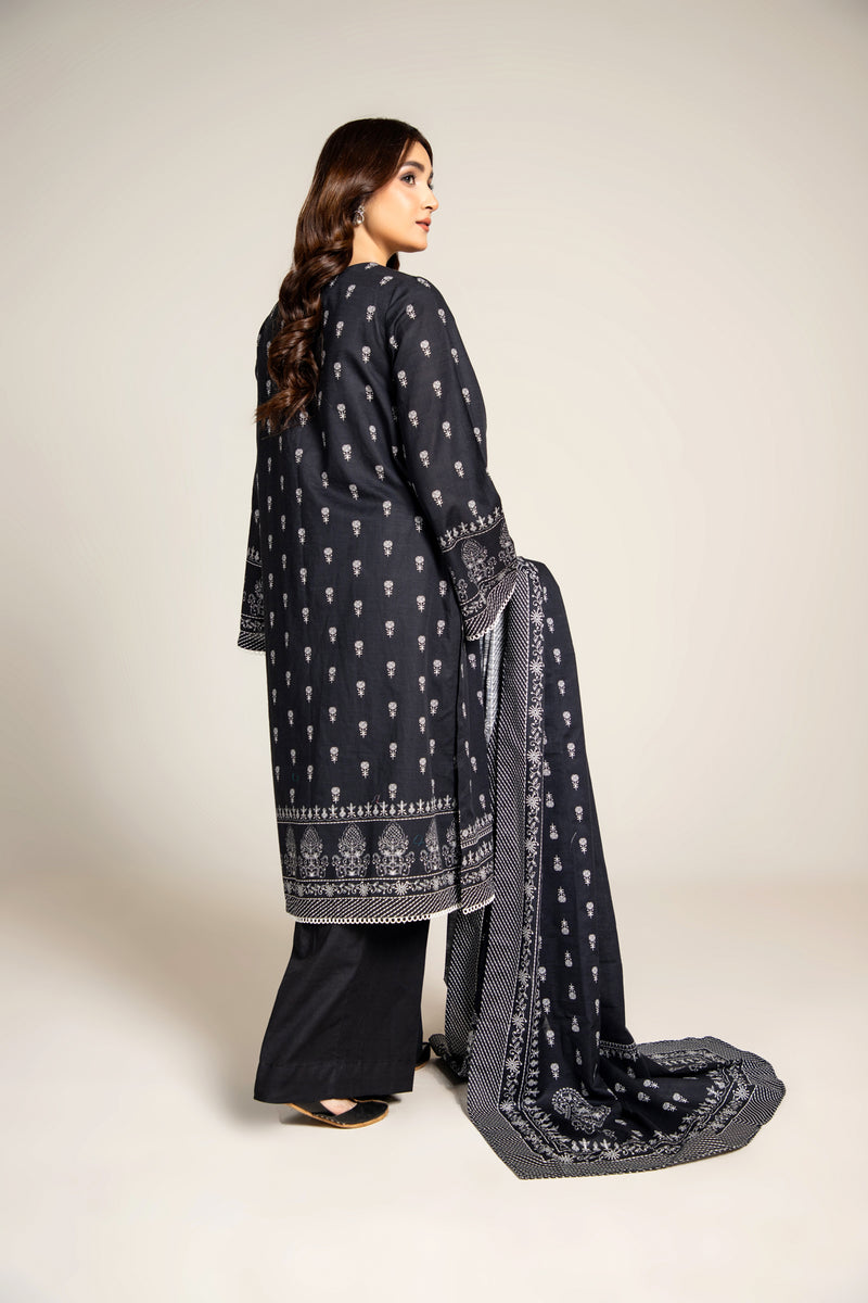 PRINTED SLUB KHADDAR 2 PCS (UNSTITCHED)