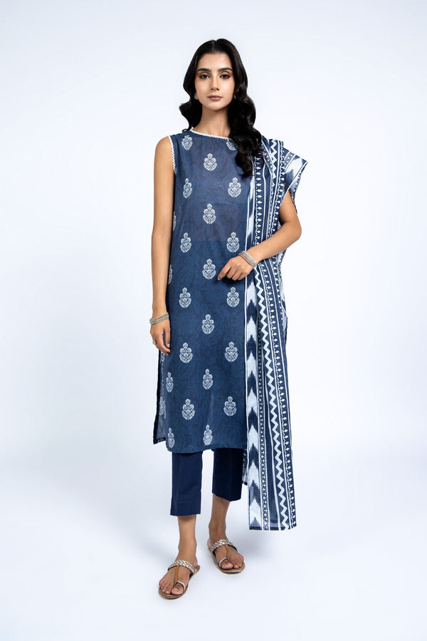 PRINTED LAWN 3 PCS (UNSTITCHED)