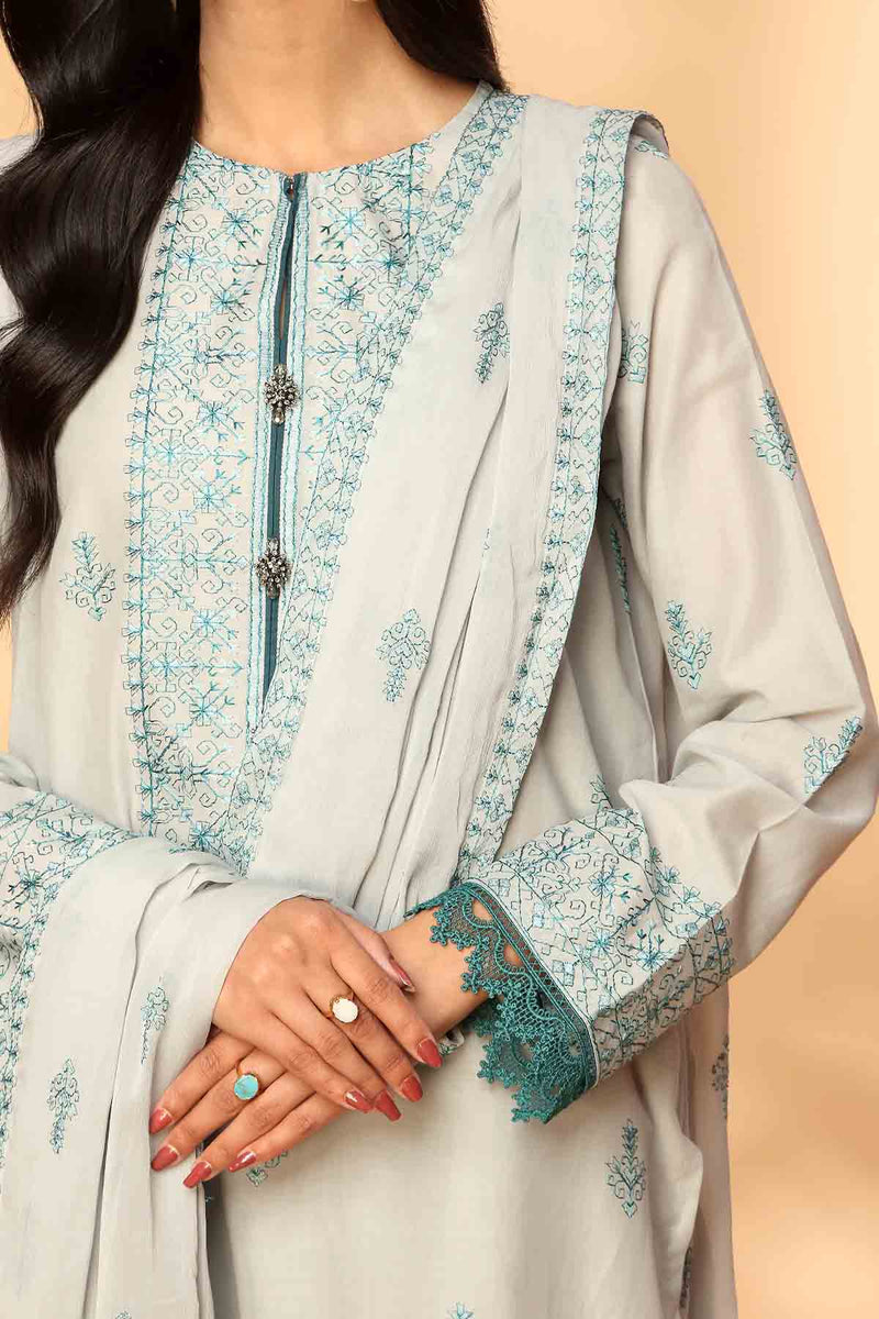 EMBROIDERED LAWN 3 PCS (UNSTITCHED)