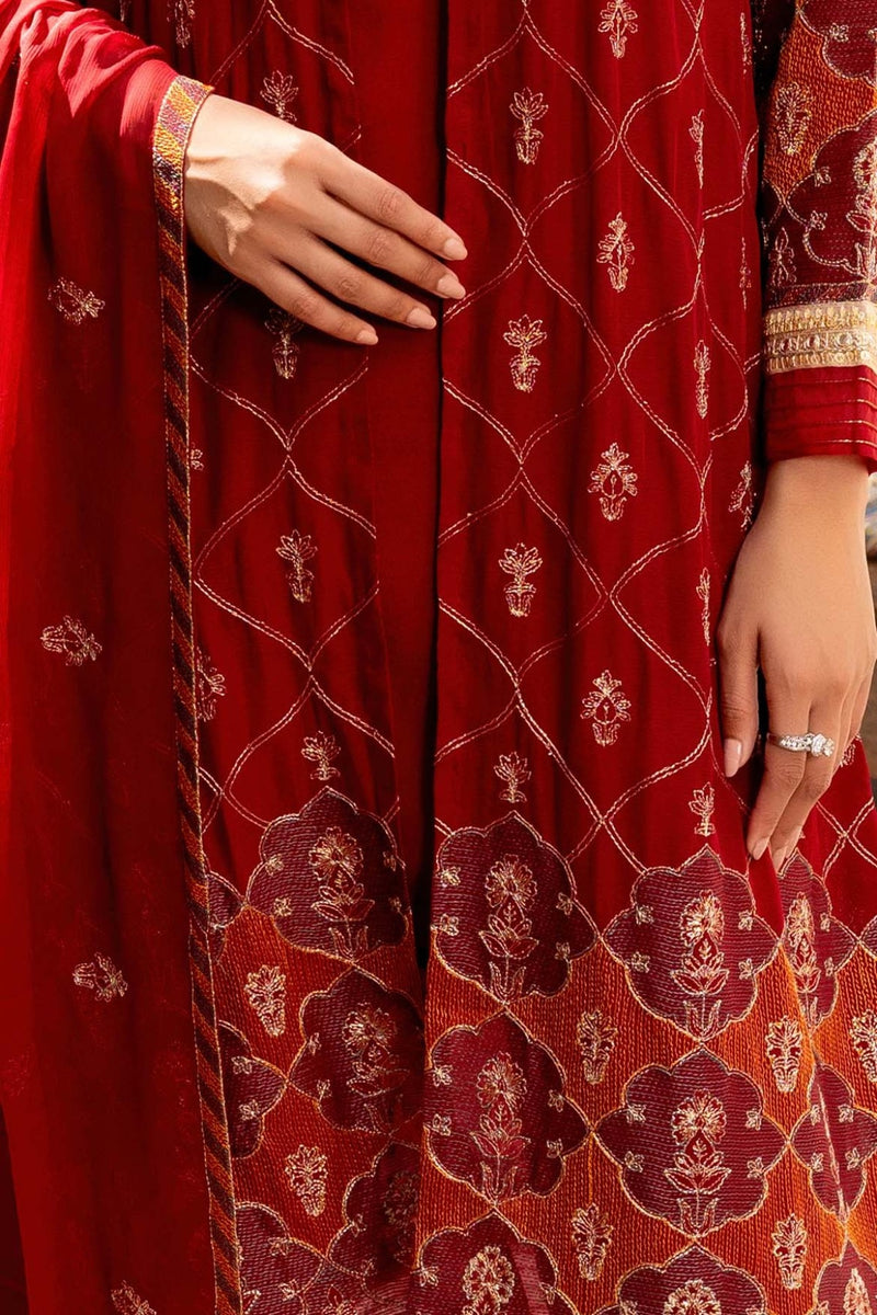EMBROIDERED  CHIFFON 2 PCS (UNSTITCHED)