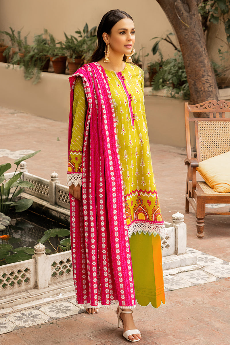 PRINTED KHADDAR 3 PCS