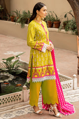 PRINTED KHADDAR 3 PCS