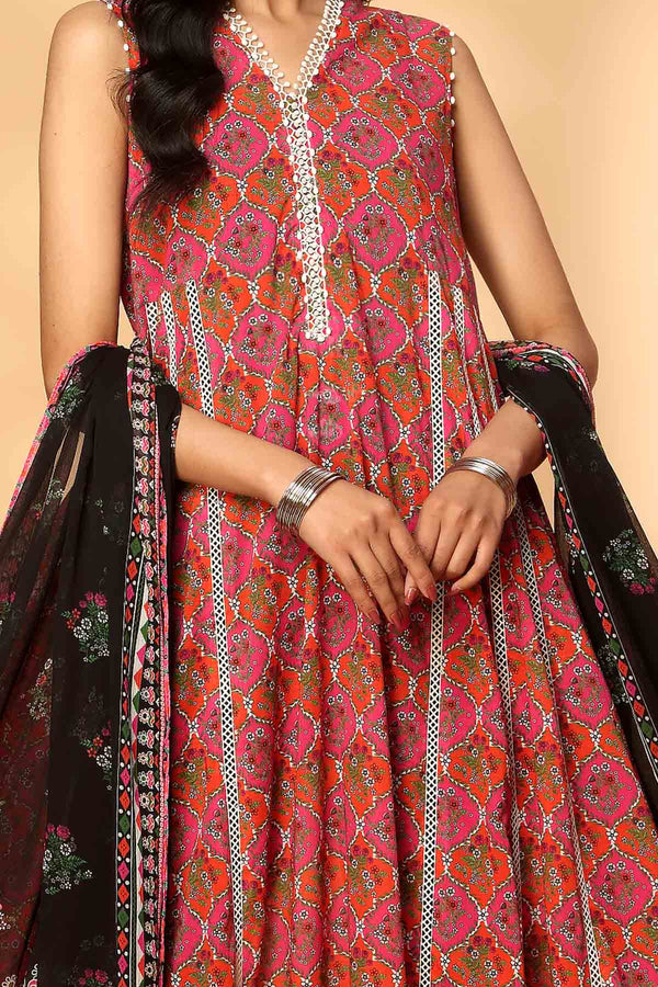 PRINTED LAWN 3 PCS (UNSTITCHED)