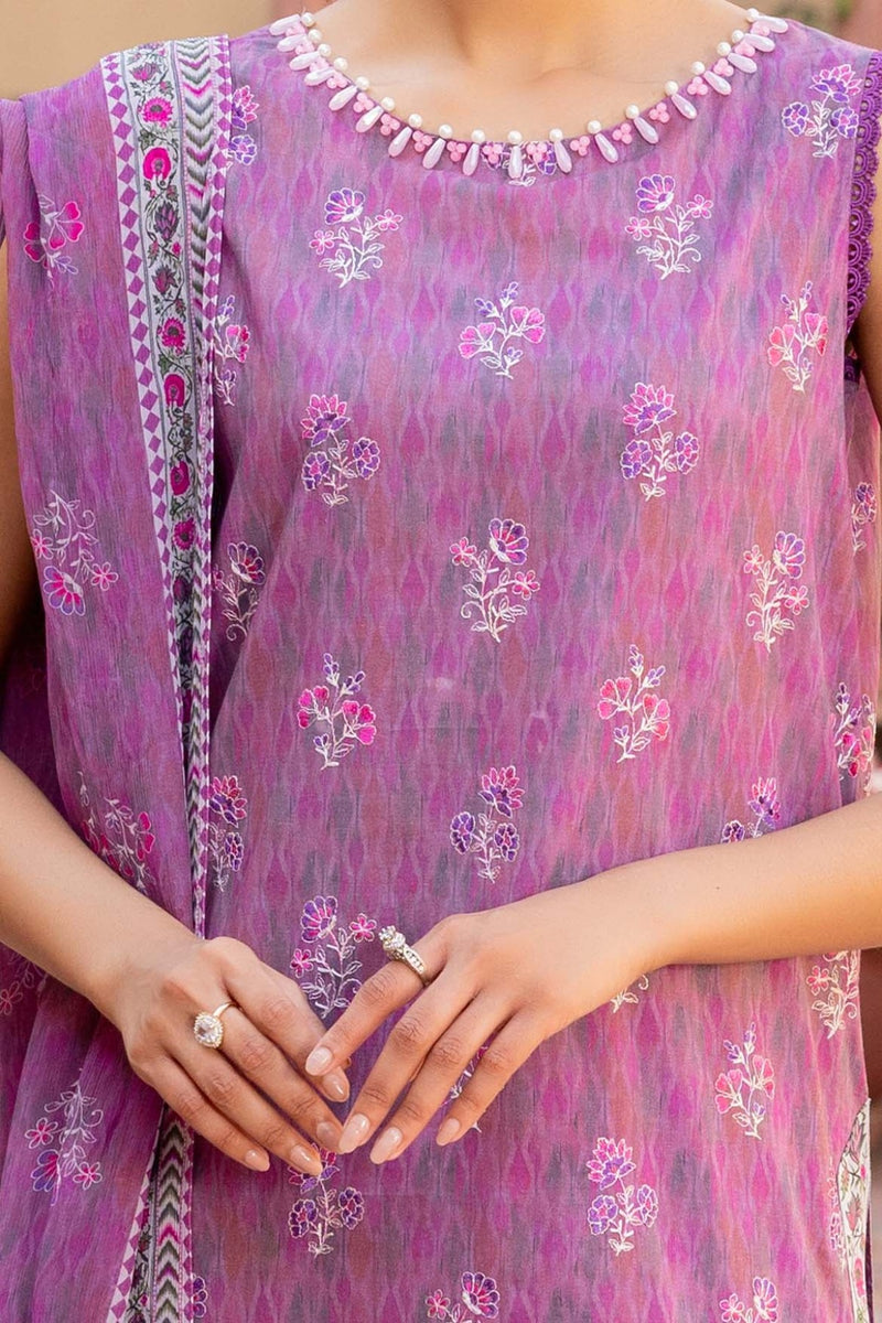 EMBROIDERED & PRINTED LAWN 2 PCS (UNSTITCHED)