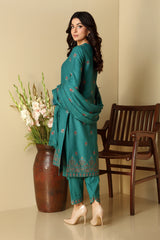 EMBROIDERED COTTON KARANDI 3PCS