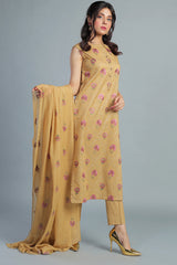 EMBROIDERED LAWN 3 PC SUIT