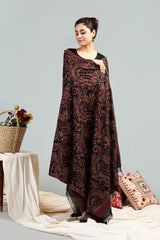 EMBROIDERED  KARANDI LAWN SHAWL