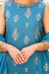 EMBROIDERED LAWN 3 PCS (Unstitched)