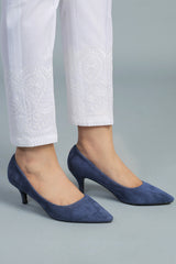 EMBROIDERED CAMBRIC TROUSER