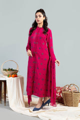 EMBROIDERED KARANDI LAWN 3 PCS
