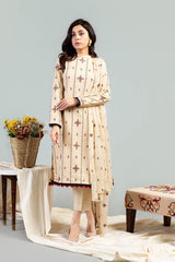 EMBROIDERED COTTON KARANDI  3 PCS