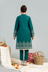 EMBROIDERED COTTON KARANDI  2 PCS