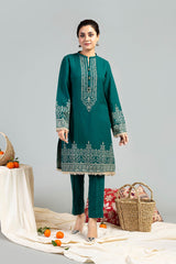 EMBROIDERED COTTON KARANDI  2 PCS