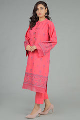 EMBROIDERED  KHADDAR 2PCS