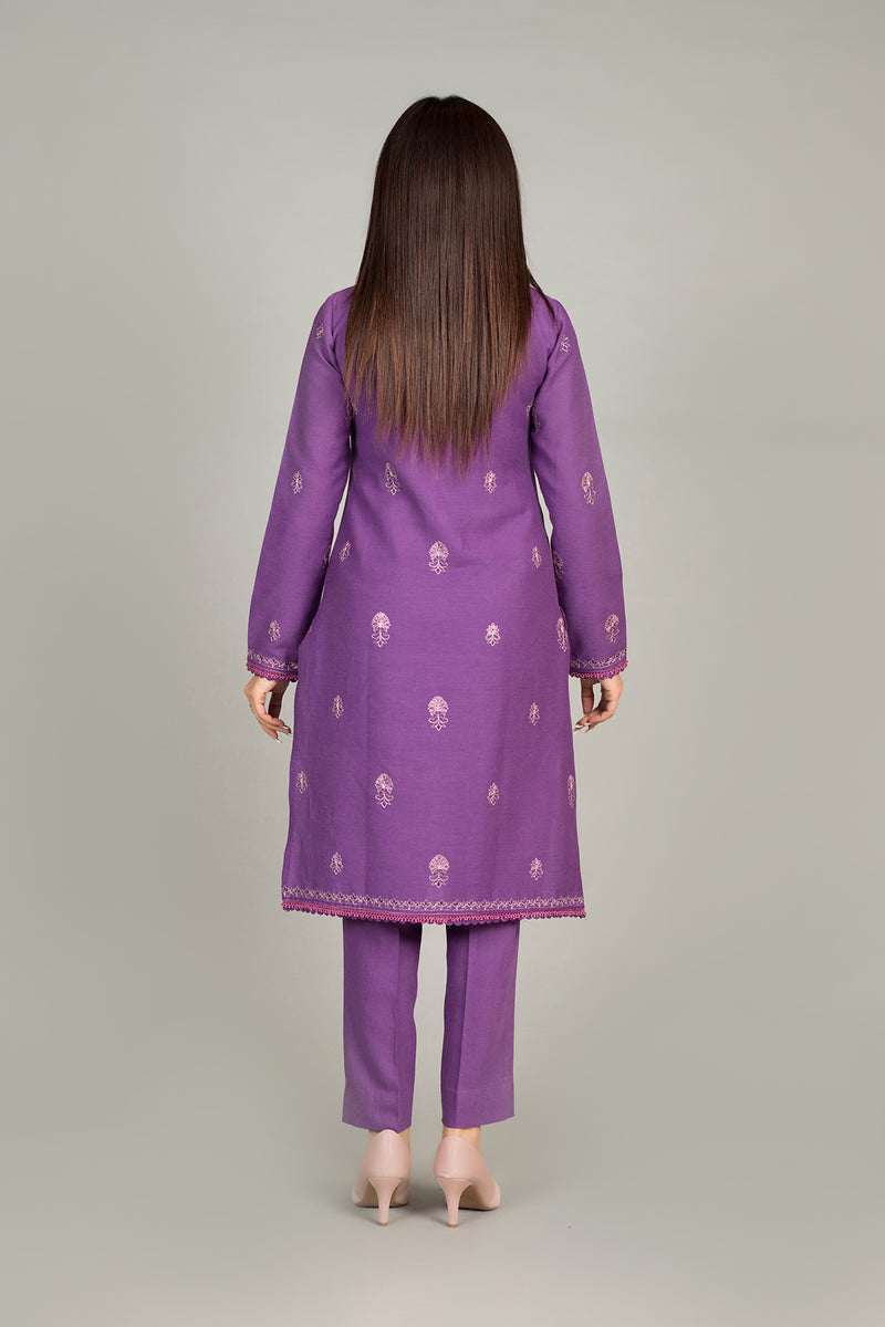 EMBROIDERED COTTON KARANDI 2PCS