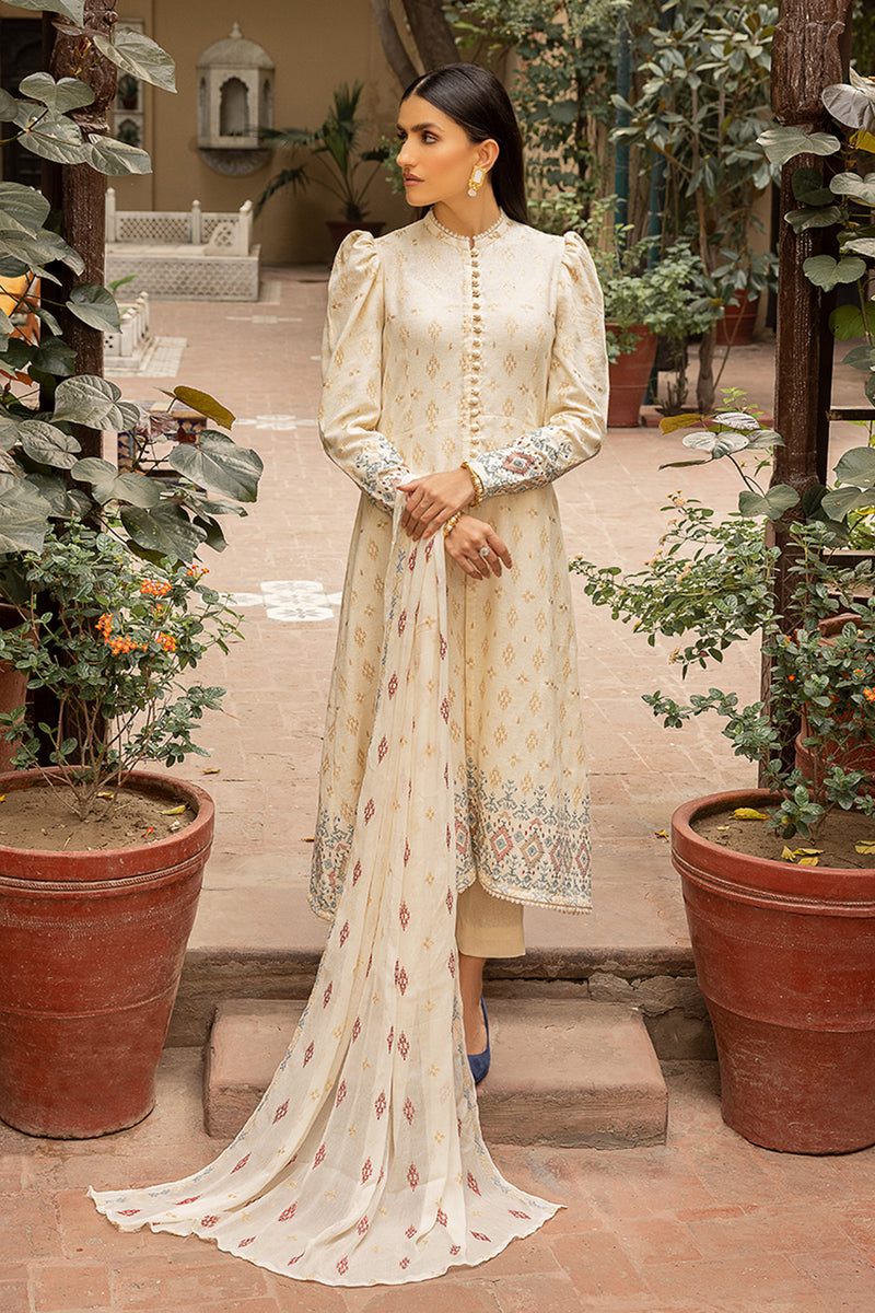 EMBROIDERED COTTON KARANDI 3PCS
