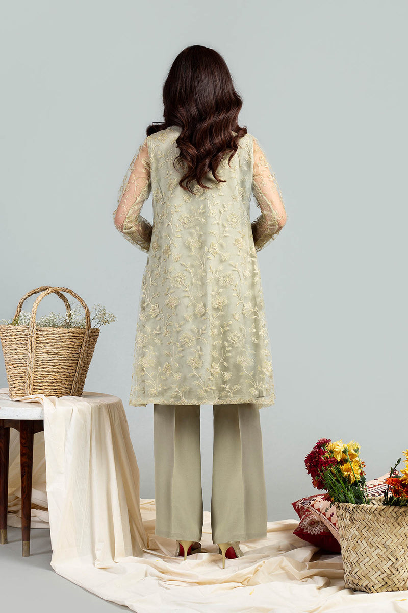 EMBROIDERED POLYESTER NET