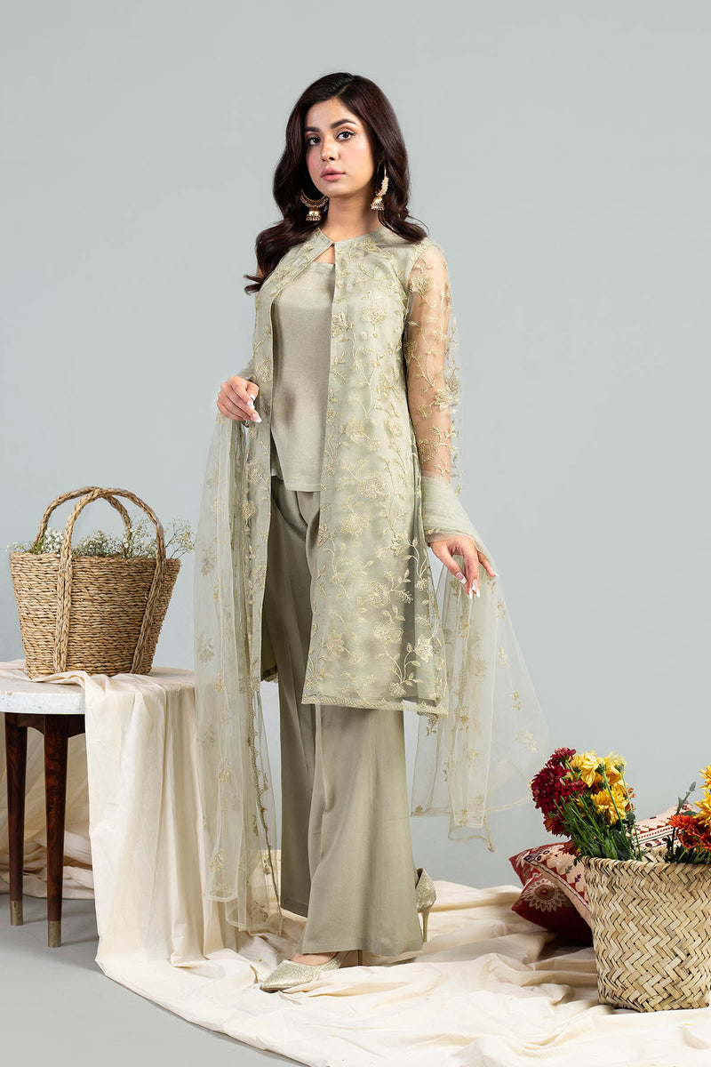 EMBROIDERED POLYESTER NET