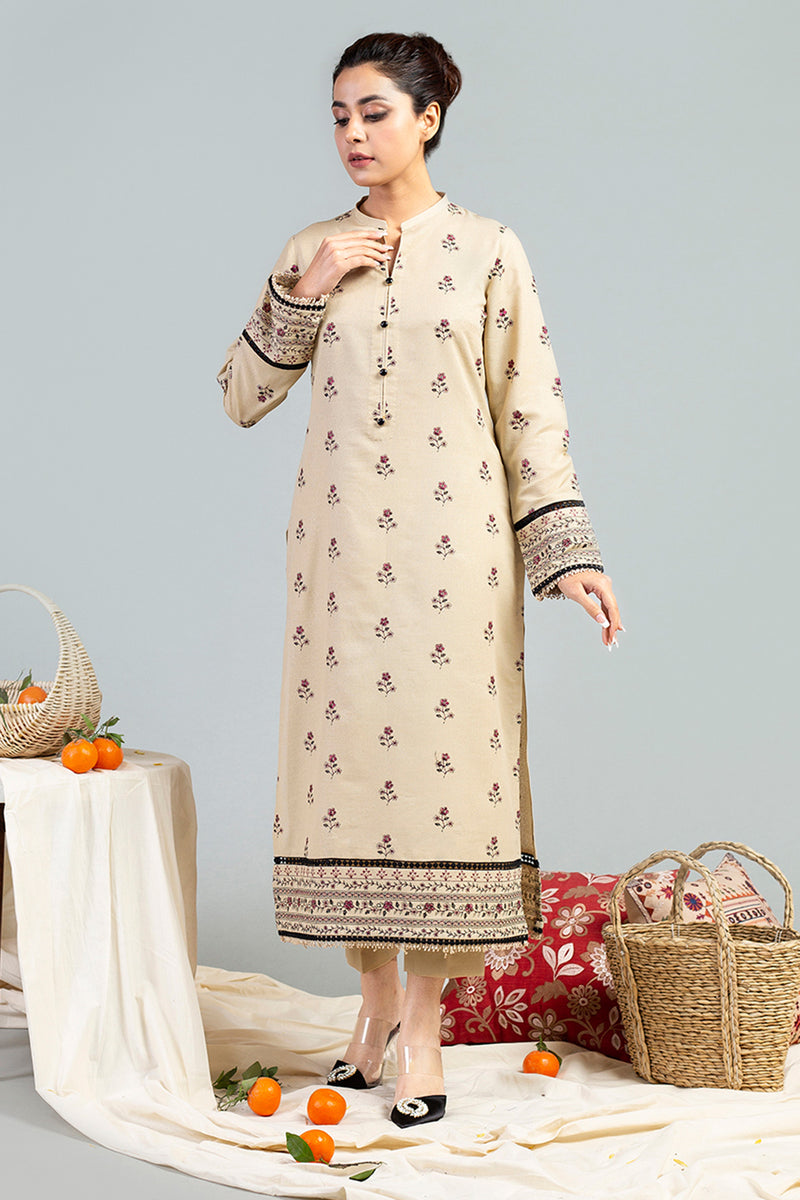 EMBROIDERED KARANDI LAWN 2 PCS