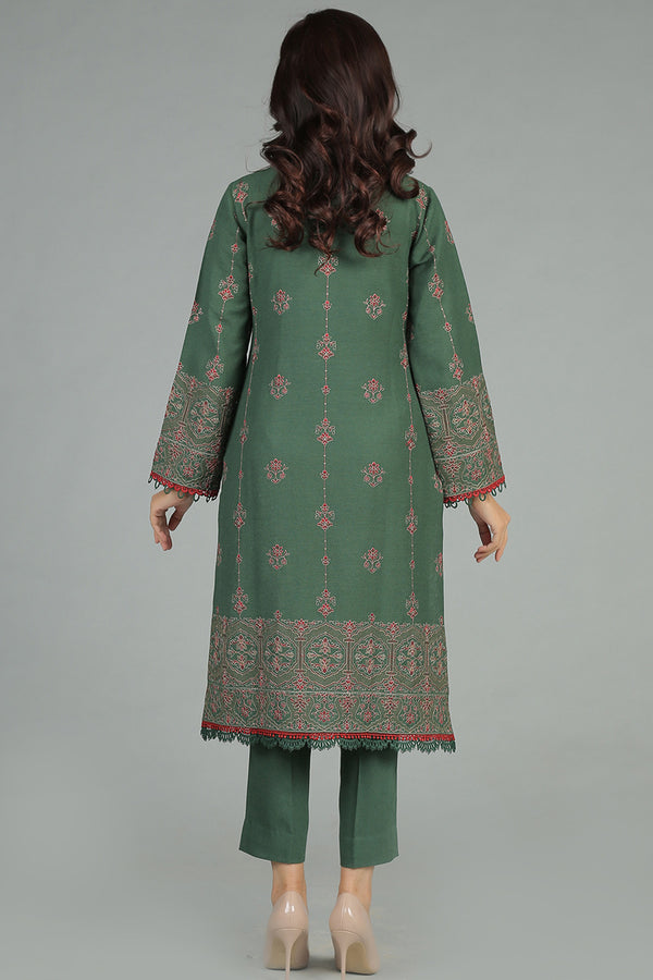 EMBROIDERED COTTON KARANDI 2PCS