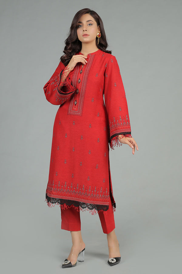 EMBROIDERED COTTON KARANDI 2PCS