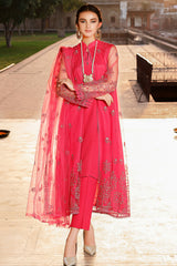 Embroidered  Polyester Net 2 Pcs