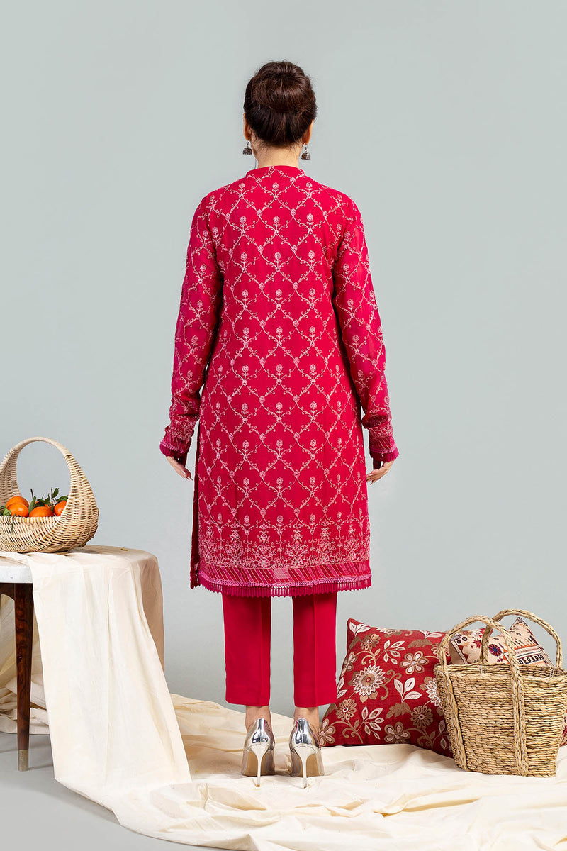 EMBROIDERED CHIFFON 2 PCS