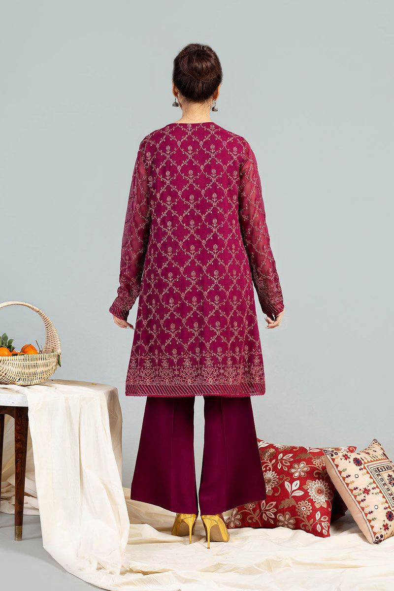 EMBROIDERED CHIFFON 2 PCS
