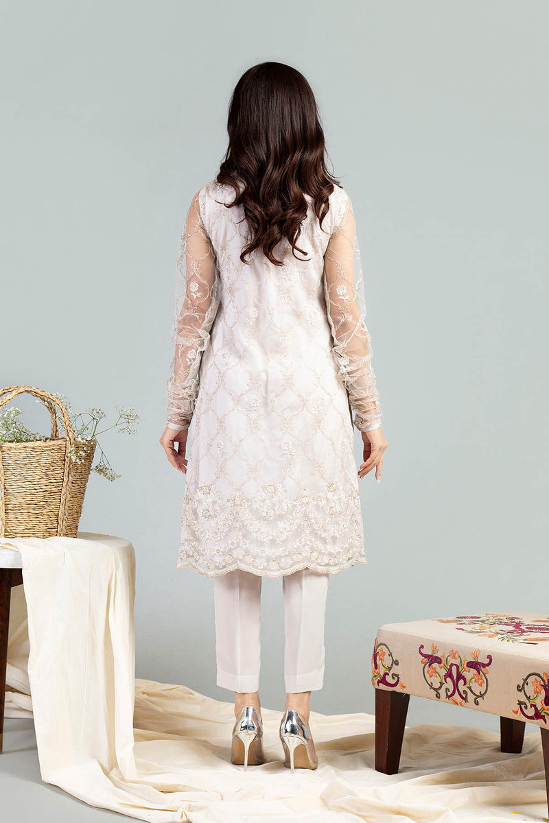EMBROIDERED POLYESTER NET
