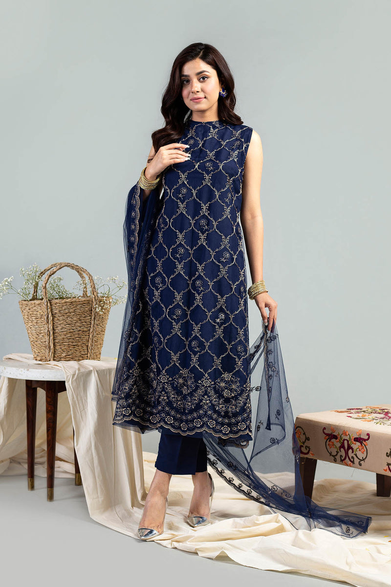 EMBROIDERED POLYESTER NET