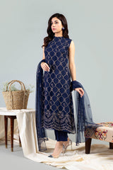 EMBROIDERED POLYESTER NET