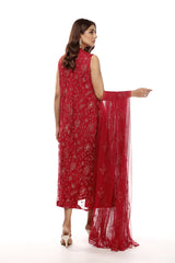 EMBROIDERED POLYESTER NET 2 PCS